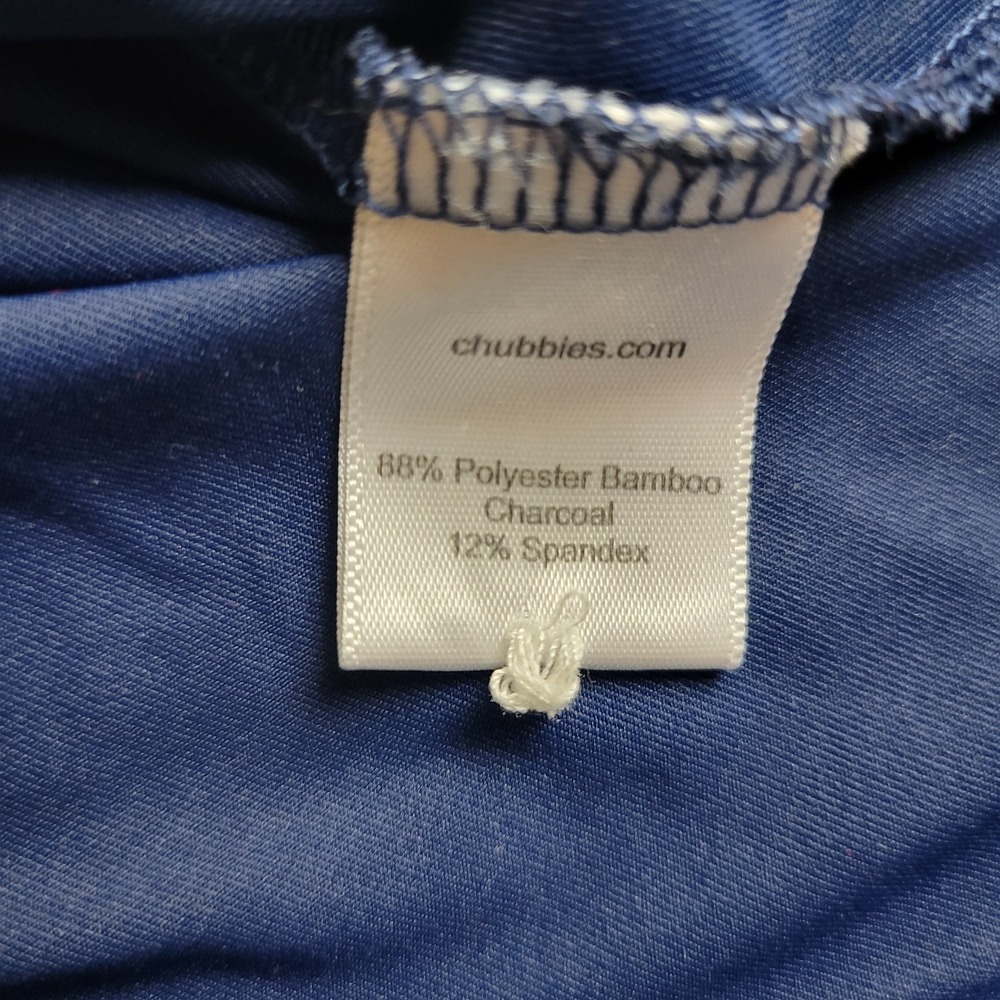 Chubbies Mens Medium Solid Navy USA Patch Perform… - image 5